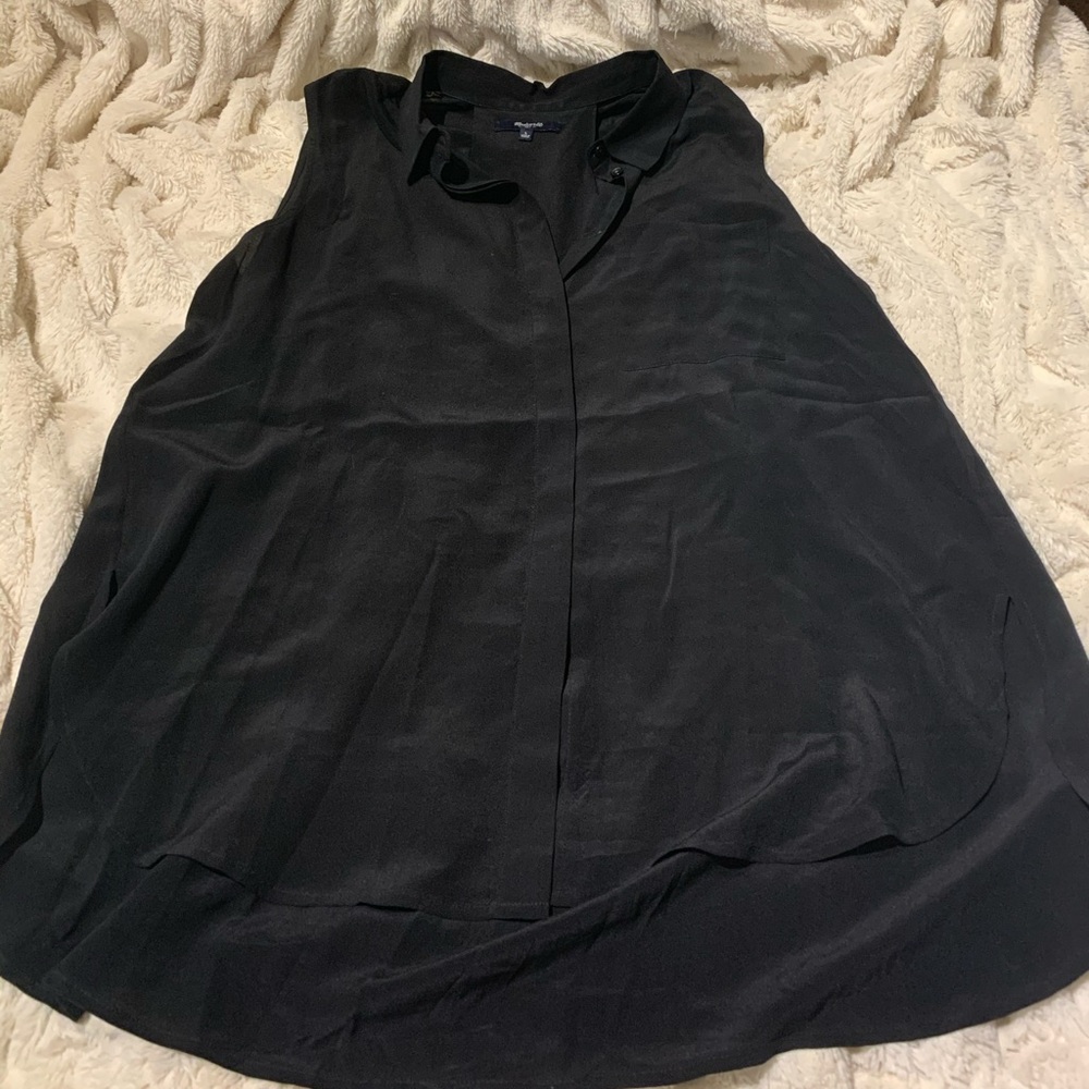 Madewell button down tank Size L